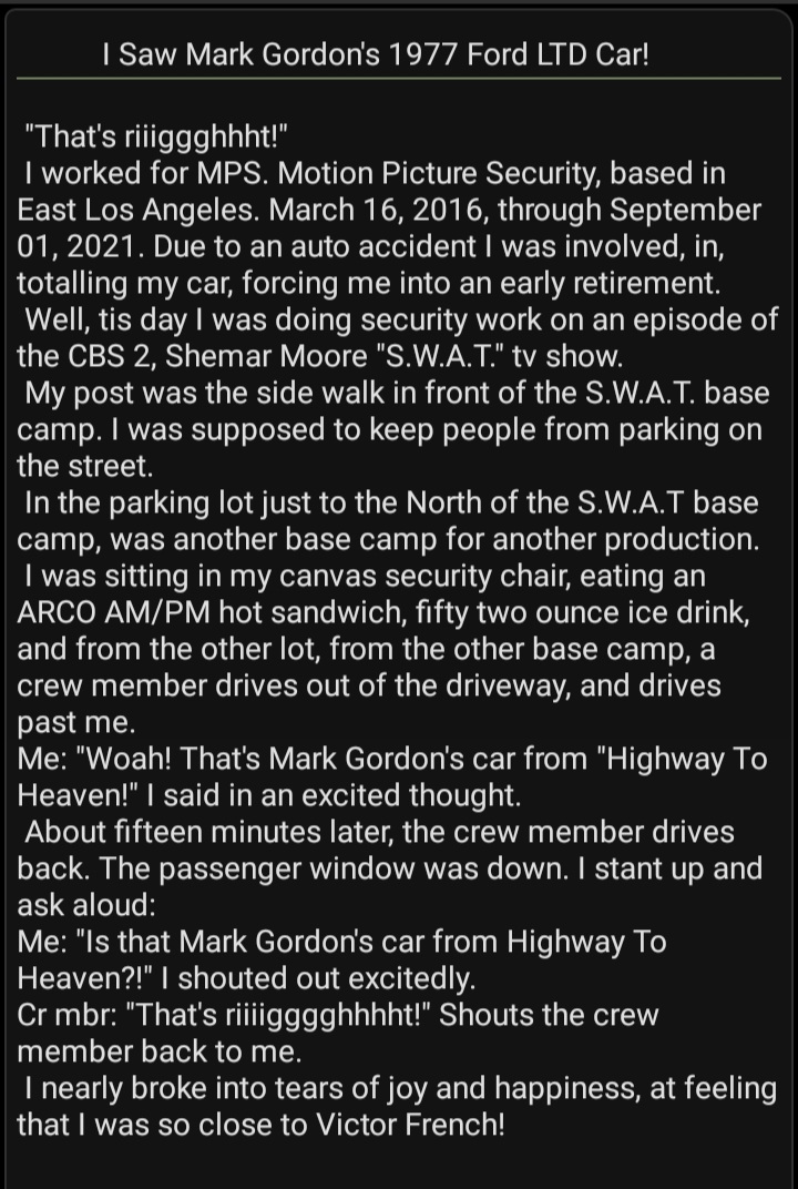 This is based on the tv show: "Highway To Heaven."